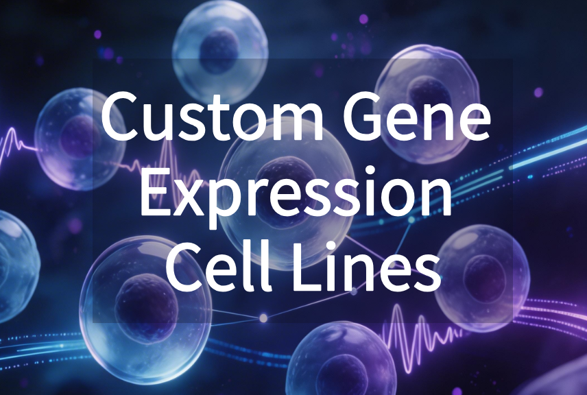Custom Gene Expression Cell Lines