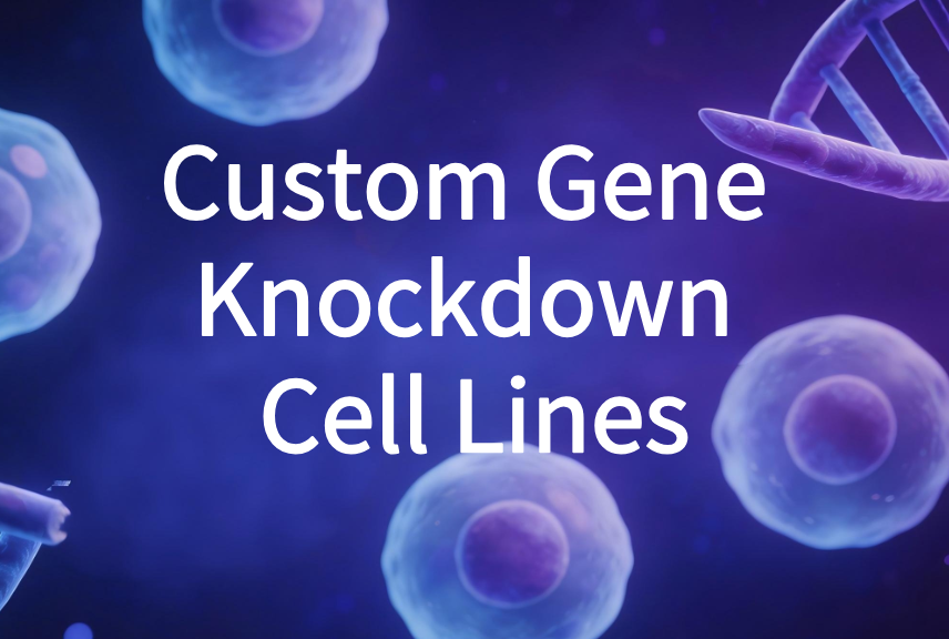 Custom Gene Knockdown Cell Lines