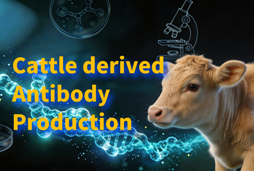 Cattle derived Antibody Production